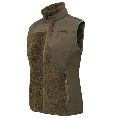 Halifax Sherpa W Fleece dámska vesta- Green Moss