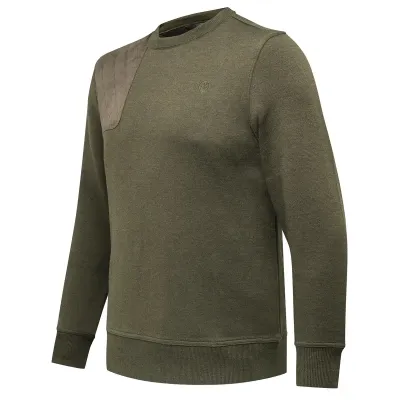 Highland Heritage Crew Neck pulóver - British Green