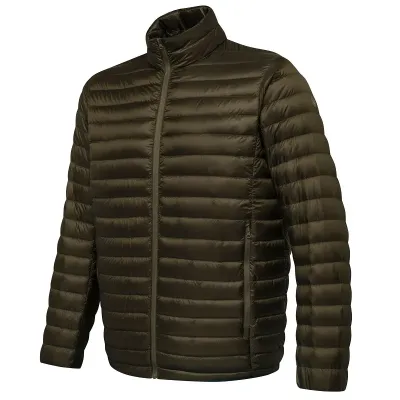 Outback Packable Down bunda - Green Moss