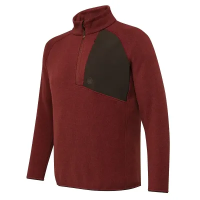 Abisko Half Zip Fleece mikina - Madder Brown
