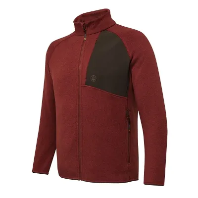 Abisko Full Zip Fleece mikina - Madder Brown