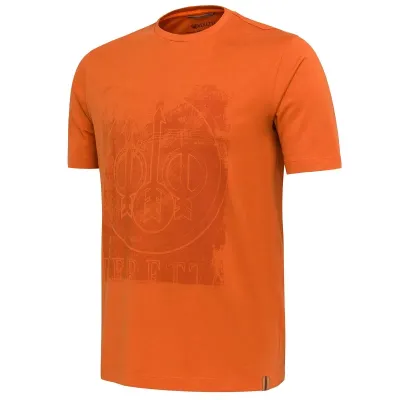 Beretta Logo tričko - Apricot Orange