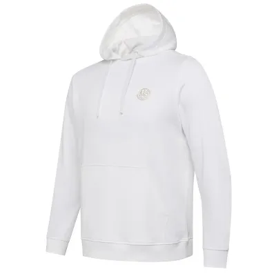 Gold Inlay Hoodie mikina - Bright White
