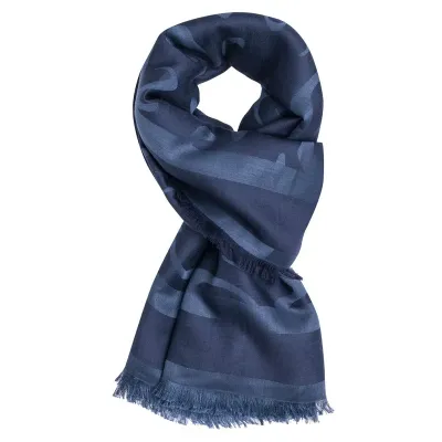 500 years Pashmina šál - Indigo Blue
