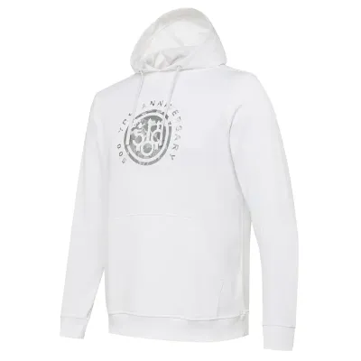 500 years Hoodie Big Silver camo mikina - White