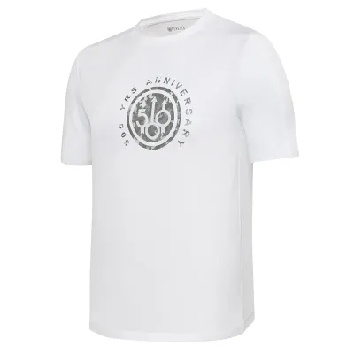 500 years Big Silver Camo tričko - Bright White