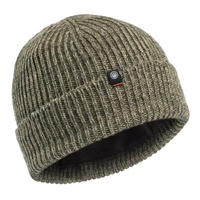 Marten Beanie čiapka - Green Stone & Bark