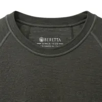 Elite PRO Merino LS Crew Neck tričko - Green Moss