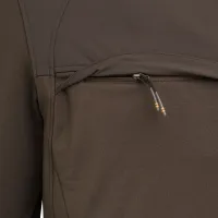 BinoStash Anorak Fleece bunda - Brown Bark
