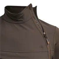 BinoStash Anorak Fleece bunda - Brown Bark