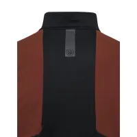 Kruma Gridtech Fleece mikina - Black&Madder