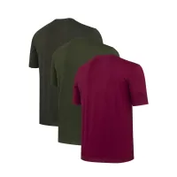 Corporate tričko - 3 Set British Green&Cordovan&Peat