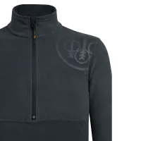 HP Logo Half Zip Fleece mikina - Ebony