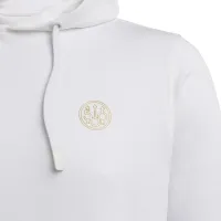 Gold Inlay Hoodie mikina - Bright White