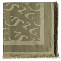 500 years Pashmina šál - Olive Night