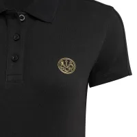 Gold Inlay dámske polo tričko - Black