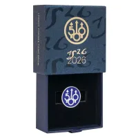 500 years odznak Beretta - Blue & Silver