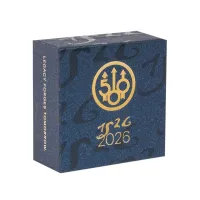 500 years odznak Beretta - Blue & Silver