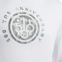 500 years Hoodie Big Silver camo mikina - White