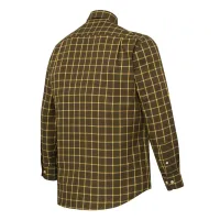 Bryggen košeľa - Brown and Yellow Check