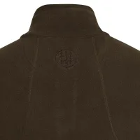 HP Logo Half Zip Fleece mikina - Brown Bark