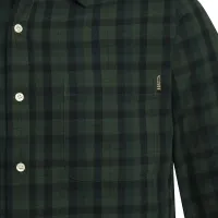 Bryggen košeľa - Green and Black Check