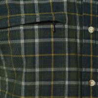 Dobby Corduroy košela - Green Check