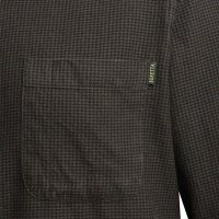 Wood Pied De Poule košeľa - Green Moss