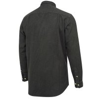 Wood Pied De Poule košeľa - Green Moss