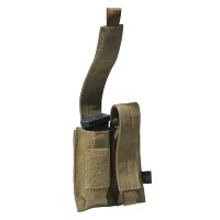 Grip-Tac Molle púzdro na dvojitý zásobník Coyote Brown