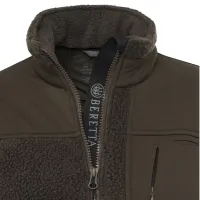 Halifax Sherpa Fleece dámska bunda - Brown Bark