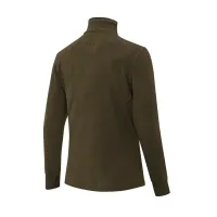 HP Logo Full Zip Fleece dámska mikina - Green Moss