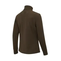 HP Logo Full Zip Fleece dámska mikina - Brown Bark