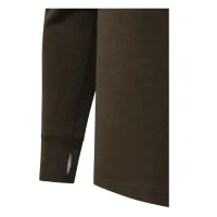 Glider Merino Half Zip mikina - Brown Bark